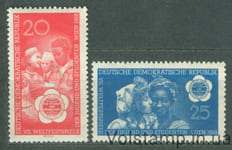 1959 ГДР Серія марок (Молодіжні ігри) MNH №705-706