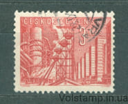 1961 Чехословакия Марка (400 лет городу Кладно.) Гашеная №1268