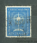 1963 Австралия Марка (Рождество 1963 года) Гашеная №337