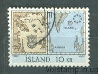 1967 Исландия Марка (Экспо `67 Монреаль) Гашеная №411