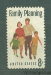 1972 США Марка (Планування сім'ї) Гашена №1061