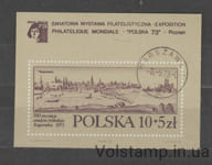 1973 Польша Блок (Познань, 1740 год, автор Фридрих Бернхард Вернер) Гашеный №БЛ55