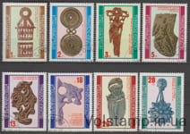 1976 Болгария Серия марок (Фракийское Искусство) Гашеные №2509-2516