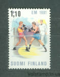 1981 Finland Stamp (European Boxing Championships) Used №878