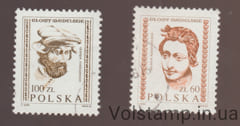 1982 Польща Серія марок (Різні вавельські голови, скульптури) Гашені №2829-2830