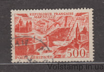 1949 Франция Марка (Воздушные городские пейзажи) Гашеная №864