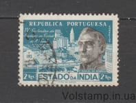 1954 Португальская Индия Марка (400 лет Сан-Паулу.) Гашеная №495