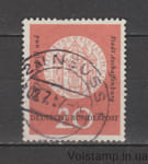 1957 Германия, Федеративная Республика Марка (Городская печать Ашаффенбурга 1332 года.) Гашеная №255