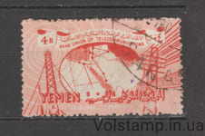 1959 Йемен, Королевство (до 1963 Марка (6 лет Арабскому телеграфно-телеграфному союзу) Гашеная №162