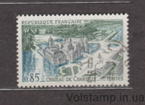 1969 Франция Марка (Замок Шантильи (Уаза)) Гашеная №1676