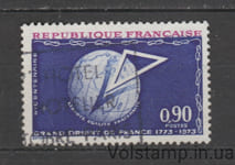 1973 Франция Марка (200-летие Великого Востока Франции) Гашеная №1830