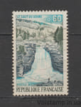 1973 Франция Марка (Водопад, Дубс) Гашеная №1845