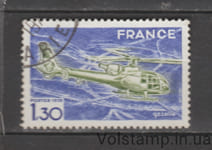 1975 Франция Марка (Газель вертолет) Гашеная №1922