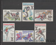 1978 Чехословаччина Серія марок (Спорт) MNH №2434-2439