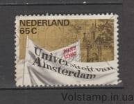 1982 Нидерланды Марка (350 лет Амстердамскому университету) Гашеная №1198