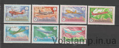 1984 Афганистан Серия марок (40 лет Международному. Орг. для гражданской авиации (ИКАО)) MNH №1353-1359