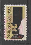 1984 США Марка (50 років Національному архіву) Гашена №1689
