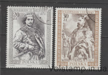 1989 Poland Series of stamps (Bolesław II the Generous (1042-1081)) Used №3227-3228