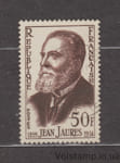 1959 Франция Марка (Жорес, Жан (1859–1914)) Гашеная №1261