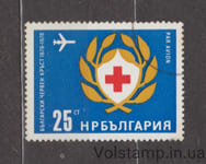 1978 Болгария Марка (100 лет Болгарскому Красному Кресту) Гашеная №2658