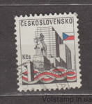 1982 Чехословакия Марка (50-летие Национального мемориала, Прага) Гашеная №2669