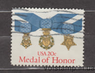 1983 США Марка (Три Почетные медали) Гашеная №1633