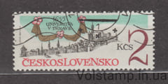 1985 Чехословакия Марка (350 лет Трнавскому университету) Гашеная №2801