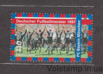 1997 Німеччина, Федеративна Республіка Марка (Чемпіони з футболу - FC Bayern München) MNH №1958