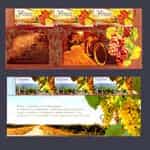 2011 Части листа с купоном Виноградарство Траминер, Алиготе №1151-1152