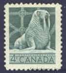 1954 Canada stamp (fauna, walrus) MNH №286