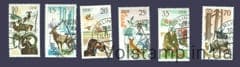 1977 ГДР Серия марок (Фауна, млекопитающие) Гашеные №2270-2275