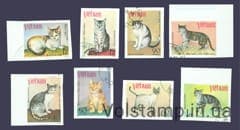1979 Вьетнам Серия марок (Кошки) Гашеная №1063-1070