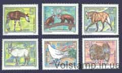 1980 ГДР Серия марок (Фауна, млекопитающие) MNH №2522-2527